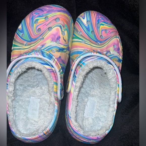Crocs Adult Unisex Baya Lined Printed Clog Multicolor Size M-4 W-6 - Picture 12 of 14